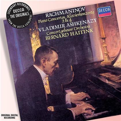 Vladimir Ashkenazy & Sergej Rachmaninoff (1873-1943) - Klavierkonzerte 2+4