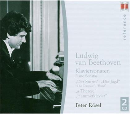 Peter R&ouml;sel & Ludwig van Beethoven (1770-1827) - Klaviersonaten (2 CDs)