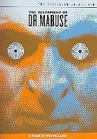 The testament of Dr. Mabuse (1933) Criterion Collection, 2 DVDs