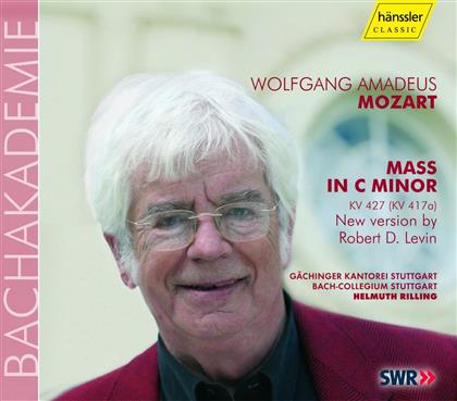 G&auml;chinger Kantorei Stuttgart, Bach Collegium Stuttgart, Wolfgang Amadeus Mozart (1756-1791) & Helmuth Rilling - Mass In C Minor - New version by Robert D. Levin
