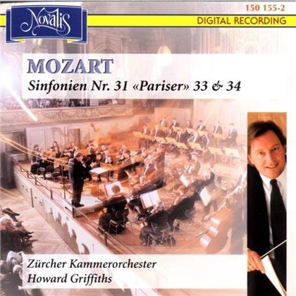 Z&uuml;rcher Kammerorchester & Wolfgang Amadeus Mozart (1756-1791) - Sinfonie 31 Kv297 Pariser