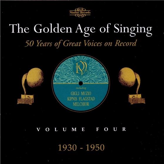 Supervia, Voelker, Baccaloni & Various - Golden Age Of Singing Vol 4 2 CDs