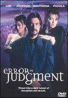 Error in judgment