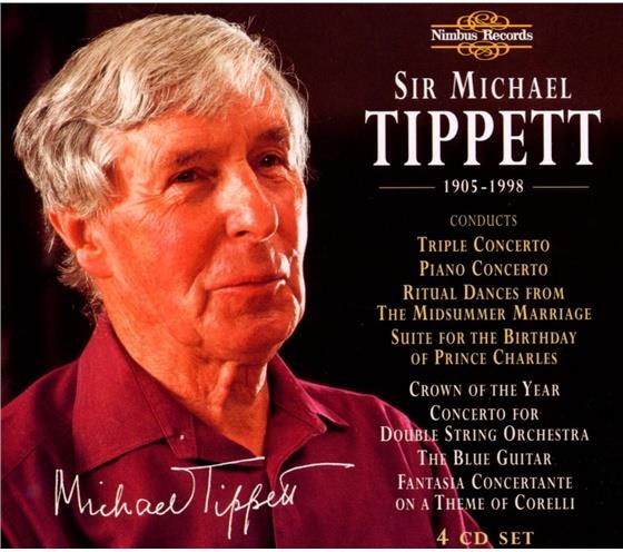 Micahel Bochmann (Violine) & Sir Michael Tippett (1905-1998) - Fantasia Concertante On A Theme 4 CDs