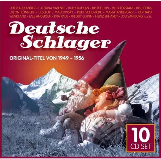 Deutsche Schlager - Various 1945-56 10 CDs