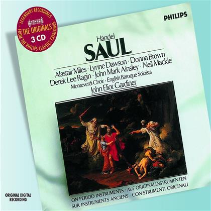 Alastair Miles & Georg Friedrich H&auml;ndel (1685-1759) - Saul (3 CDs)
