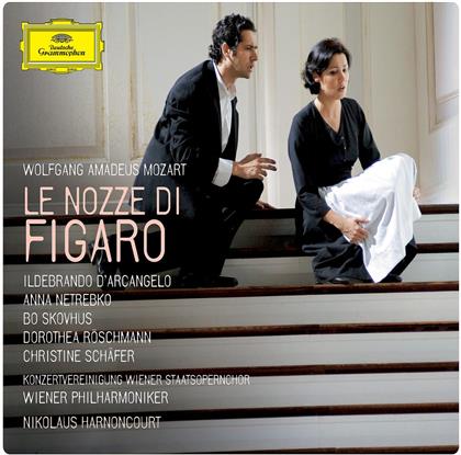 Harnoncourt/Netrebko/D'arcangelo/Skovhus & Wolfgang Amadeus Mozart (1756-1791) - Le Nozze Di Figaro (3 CD)