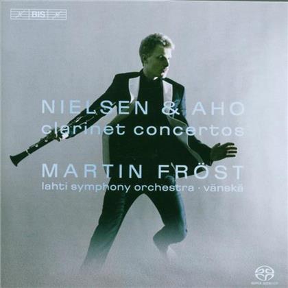 Martin Fr&ouml;st & Nielsen/Aho - Klarinettenkonzerte (SACD)