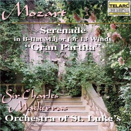 Wolfgang Amadeus Mozart (1756-1791), Sir Charles Mackerras & Orchestra Of St. Luke's - Serenade Kv361 "Gran Partita"