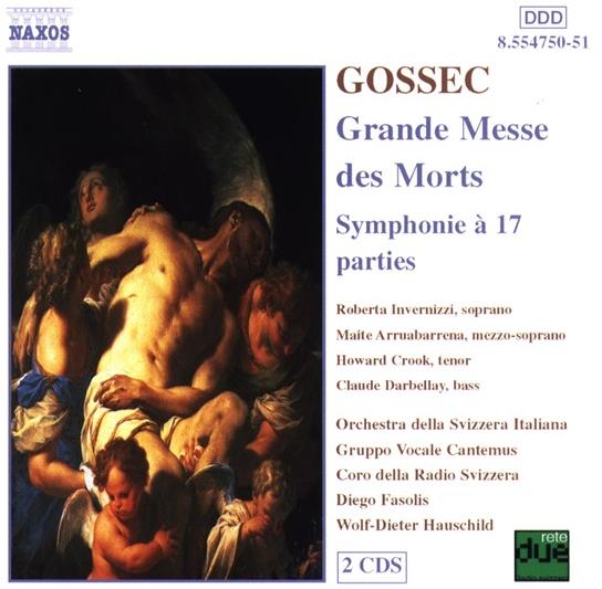 Maite Arruabarrena, Howard Crook, Claude Darbellay & Gossec - Requiem - Grande Messe des Mortes 2 CD