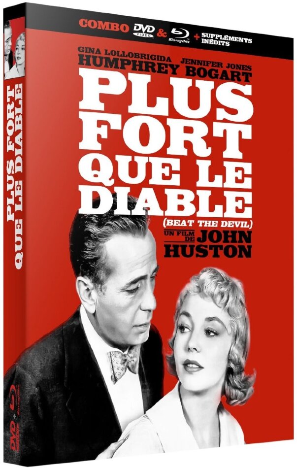 Plus fort que le diable (1953) s/w, DVD + Blu-ray