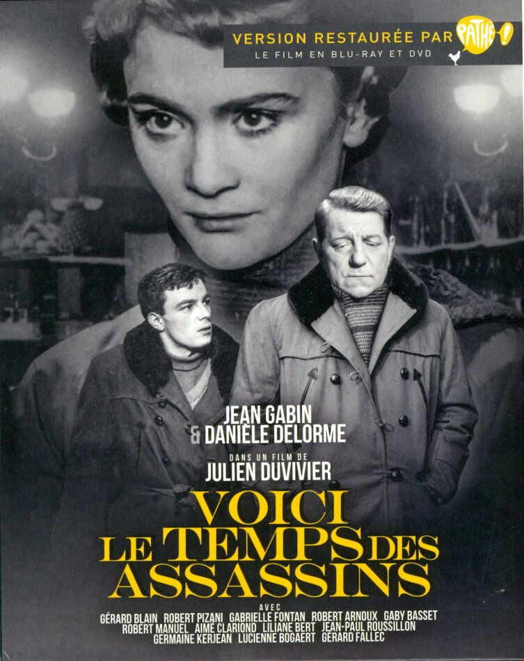 Voici le temps des assassins (1956) s/w, Restaurierte Fassung, Blu-ray + DVD