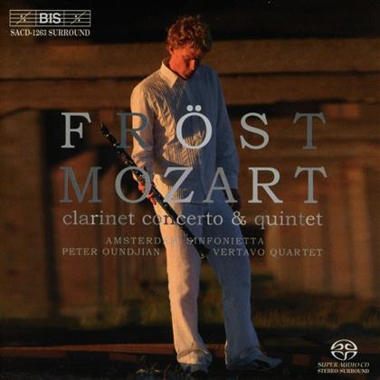 Martin Fr&ouml;st & Wolfgang Amadeus Mozart (1756-1791) - Klar.Konzert/Klar.Quintett (SACD)