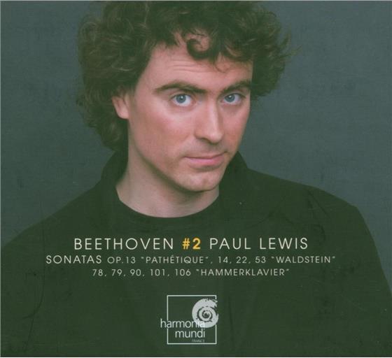 Paul Lewis (*1943) & Ludwig van Beethoven (1770-1827) - Sonaten 2(8-11/24/25/27-29) 3 CD
