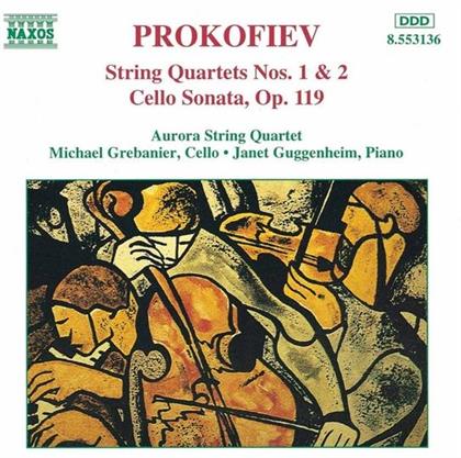 Aurora Quartet & Serge Prokofieff (1891-1953) - Streichquart Nr 1+2