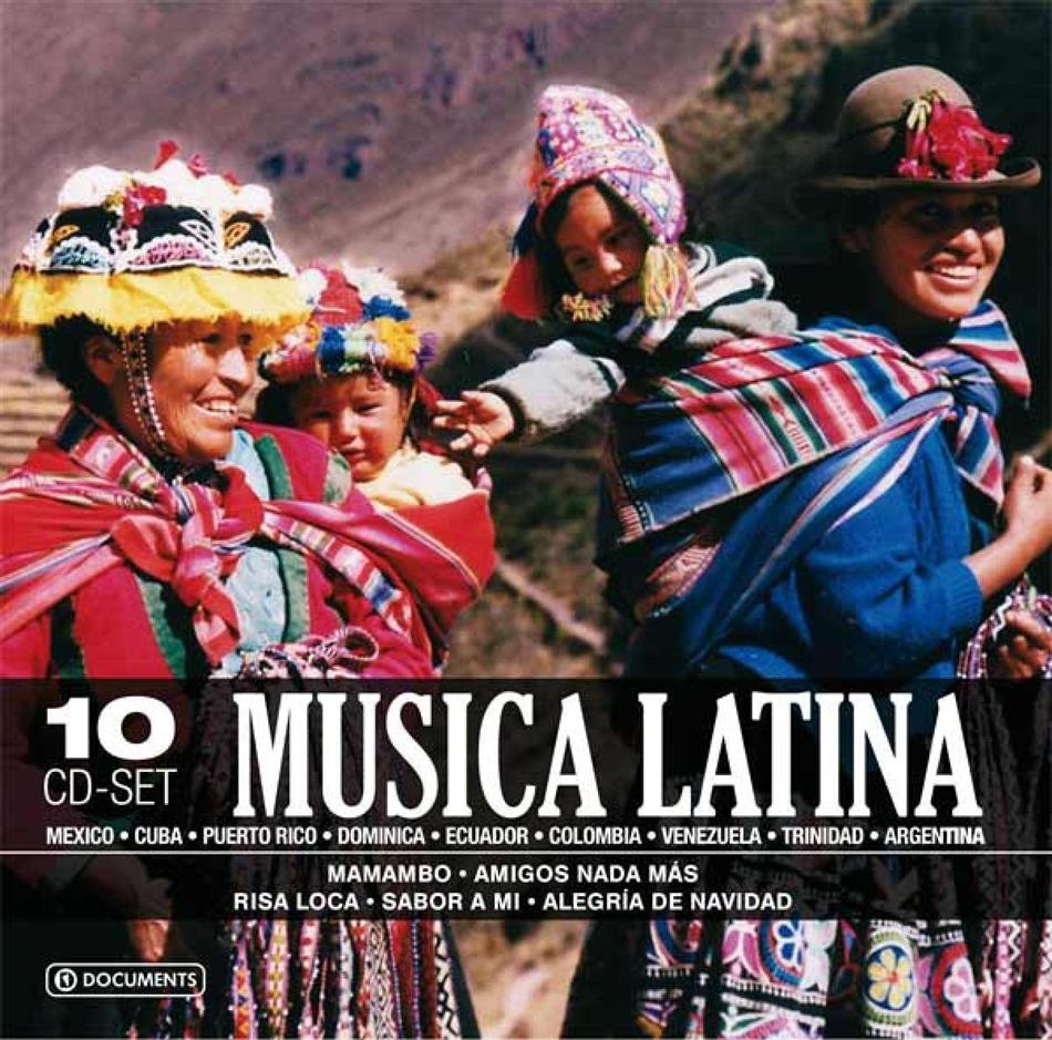 Musica Latina - Various 10 CDs