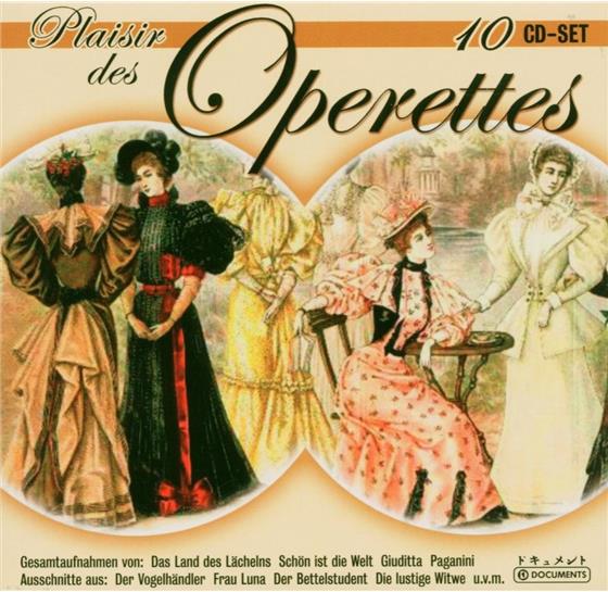 Various & Various - Plaisir Des Operettes s 10 CDs