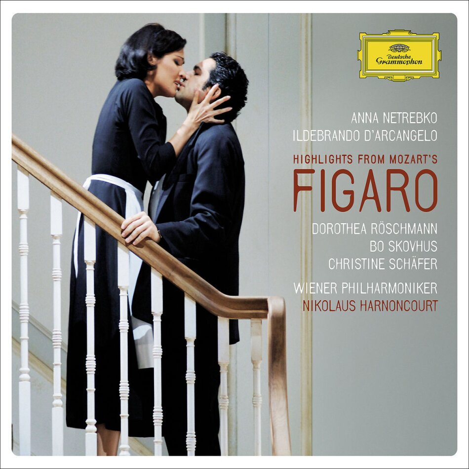 Harnoncourt/Netrebko/D'arcangelo & Wolfgang Amadeus Mozart (1756-1791) - Le Nozze Di Figaro - Highlights