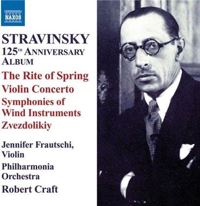 Jennifer Frautschi & Igor Strawinsky (1882-1971) - Sacre/Violinkonz.