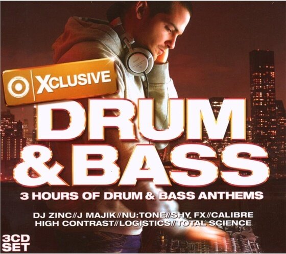 X-Clusive Drum & Bass - Various - Union Square 3 CDs