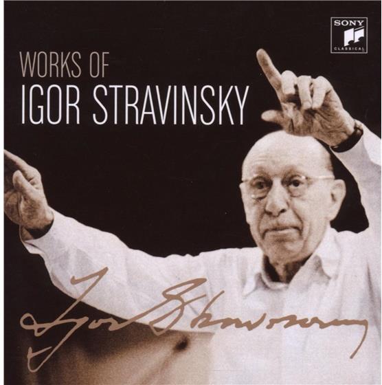 Igor Strawinsky (1882-1971) & Igor Strawinsky (1882-1971) - Works Of Igor Stravinsky 22 CDs