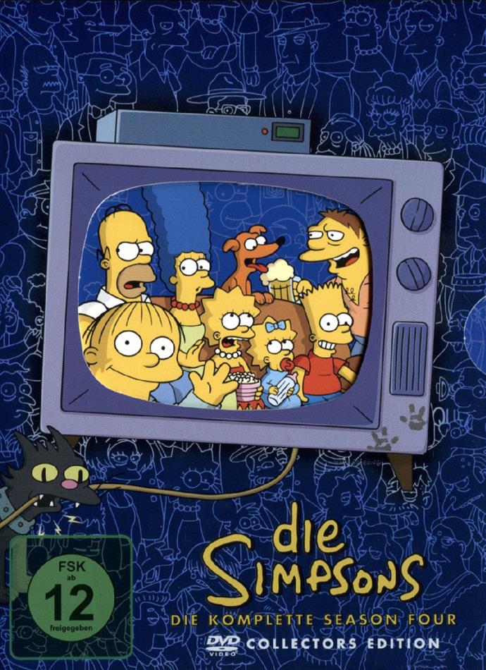 Die Simpsons - Staffel 4 Collector's Edition, 4 DVDs