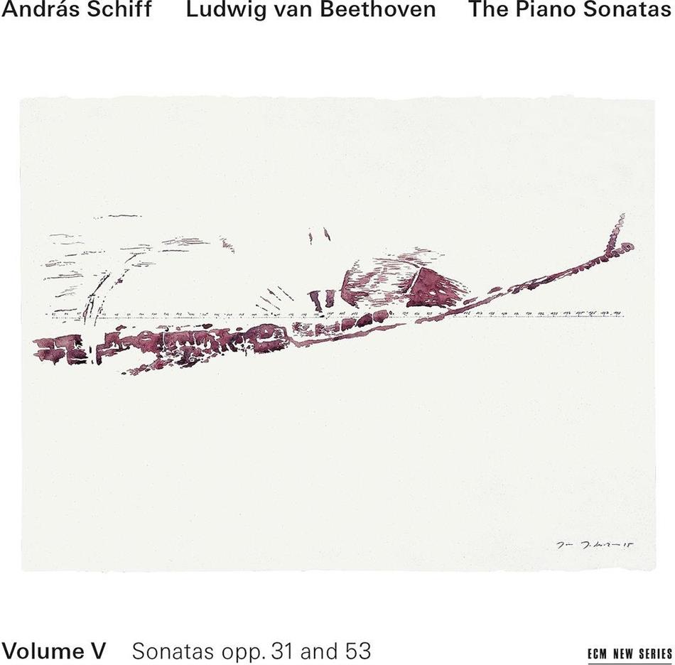 Andras Schiff & Ludwig van Beethoven (1770-1827) - Piano Sonatas 5 2 CDs