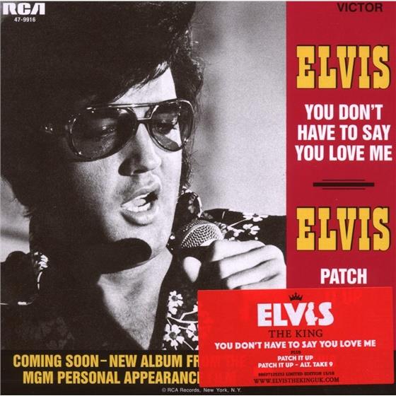 Elvis Presley - You Don't Have To Say You Love Me