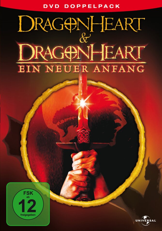 Dragonheart 1 & 2 2 DVDs
