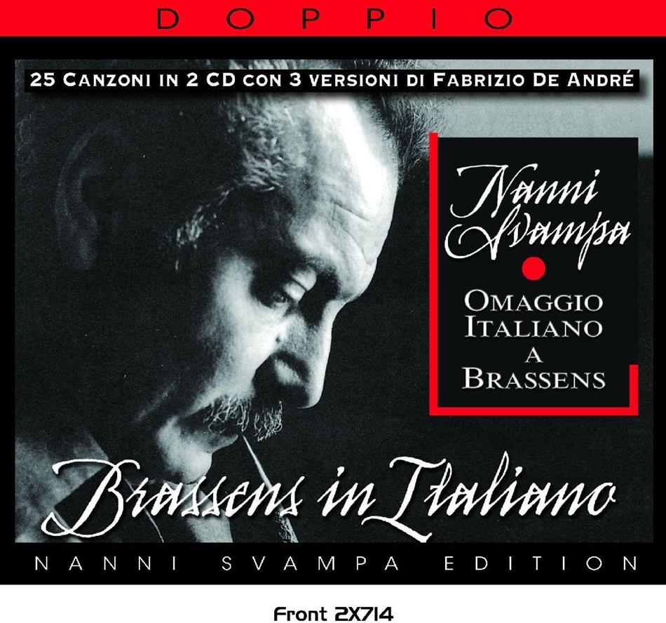 Nanni Svampa - Brassens In Italiano 2 CDs