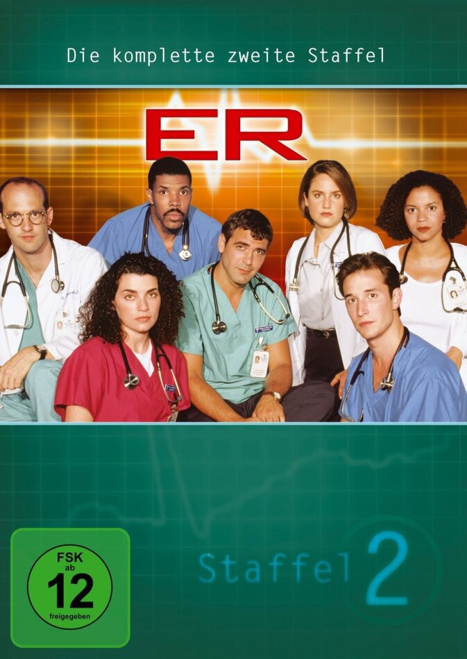 ER - Emergency Room - Staffel 2 4 DVDs