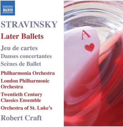 --- & Igor Strawinsky (1882-1971) - Jeu De Cartes/Danses C/Scenes