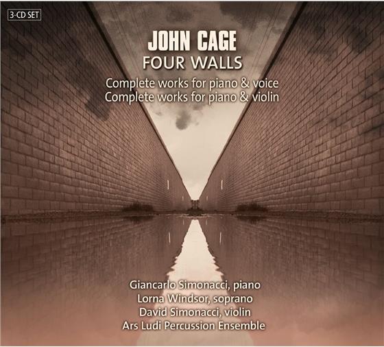 Giancarlo Simonacci & John Cage (1912-1992) - Four Walls (Kammermusik) 3 CDs