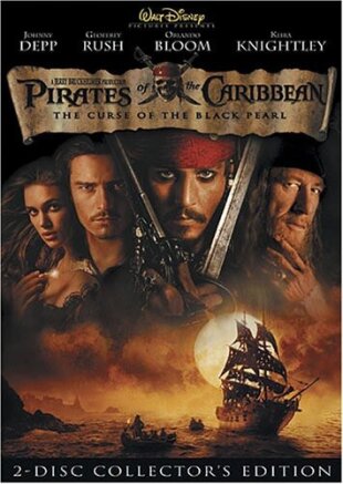 Pirates of the Caribbean - The Curse of the Black Pearl (2003) Collector's Edition, 2 DVDs