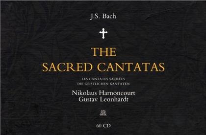 Nikolaus/Leonhard Harnoncourt & Johann Sebastian Bach (1685-1750) - Complete Sacred Cantatas (60 CDs)