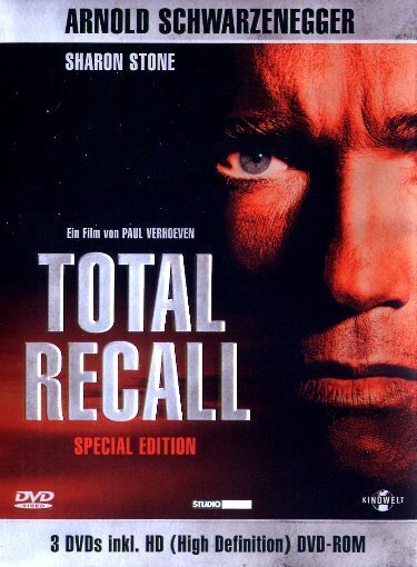 Total Recall (inkl. HD-DVD Room) (1990) Box, Special Edition, 3 DVDs