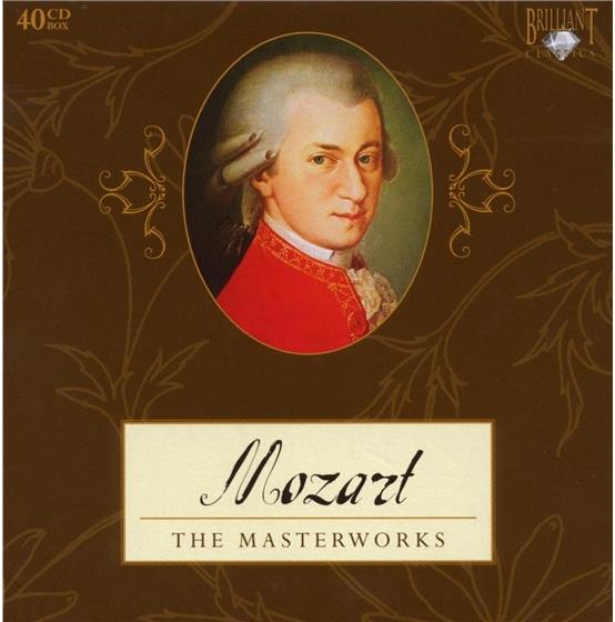 Various & Wolfgang Amadeus Mozart (1756-1791) - Meisterwerke 40 CDs