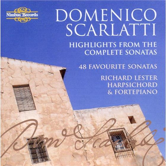 Lester Richard, Cembalo, Hammerklavier & Domenico Scarlatti (1685-1757) - 48 Favourite Sonatas 2 CDs