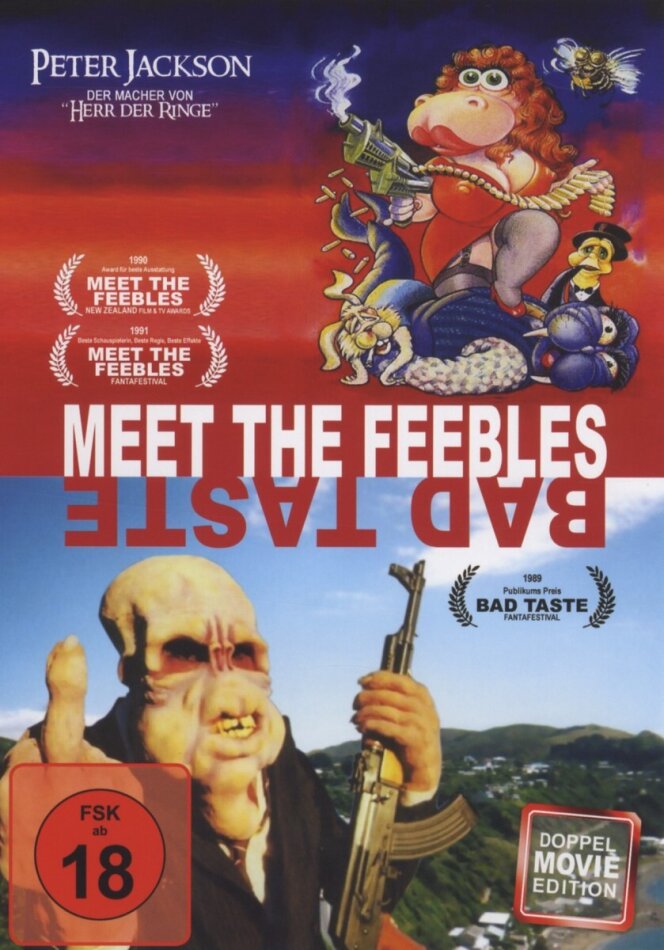 Meet the Feebles & Bad Taste 2 DVDs
