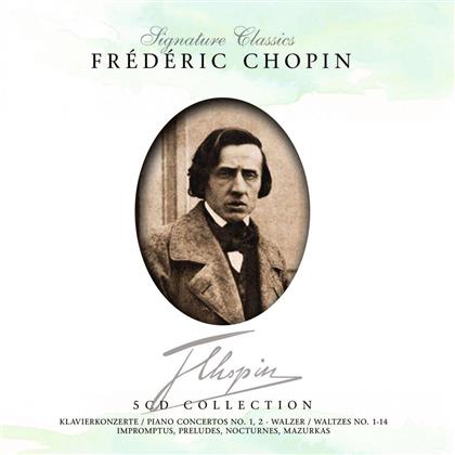 --- & Fr&eacute;d&eacute;ric Chopin (1810-1849) - Klaviermeisterwerke-Piano Mast (5 CDs)