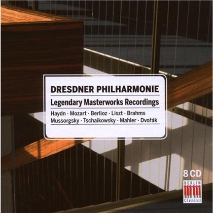 F&ouml;rster/Masur/Herbig/Plasson & Haydn/Mozart/Berlioz U.A. - Dresden Philharmonic.Legendary (8 CDs)