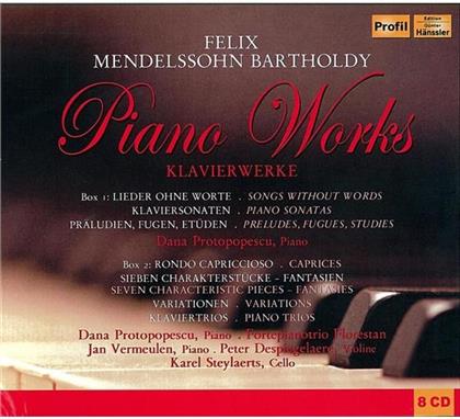 Dana Protopopescu & Felix Mendelssohn-Bartholdy (1809-1847) - Piano Works (8 CDs)