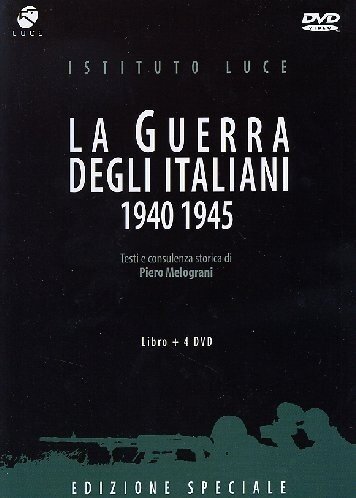 La guerra degli italiani 1940/1945 Box, 4 DVDs + Buch