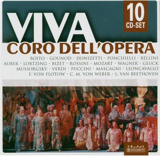 --- - Viva Coro Dell'opera-Wallet Box 10 CDs