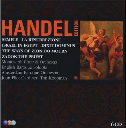 Monteverdi Chor & Orchestra/Koopman & Georg Friedrich H&auml;ndel (1685-1759) - Vol.5/Semele/Israel In Egypt/D (6 CDs)