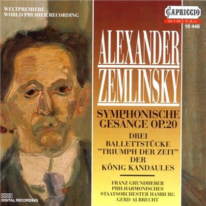 Franz Grundheber & Alexander von Zemlinsky (1871-1942) - Symphonische Ges&auml;nge