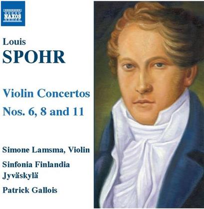 Lamsma & Louis Spohr (1784-1859) - Violinkonz.6,8,11