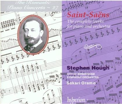 Stephen Hough, City of Birmingham Symphony Orchestra & Camille Saint-Sa&euml;ns (1835-1921) - Works For Piano & Orchestra (2 CDs)