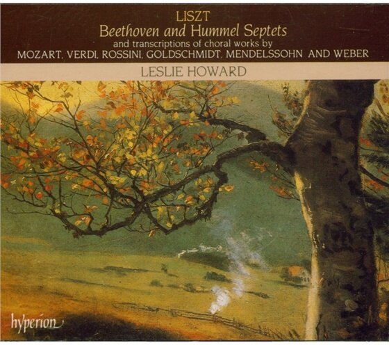 Leslie Howard & Franz Liszt (1811-1886) - Vol. 24 Beethoven & Hummel Sept 2 CDs