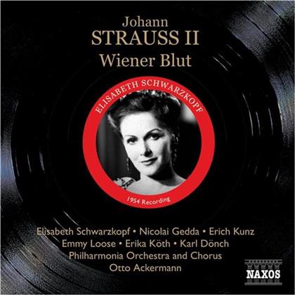 Schwarzkopf Elisabeth / Gedda / & Johann Strauss II (1825-1899) (Sohn) - Wiener Blut